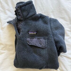 Patagonia Navy Fleece Pullover